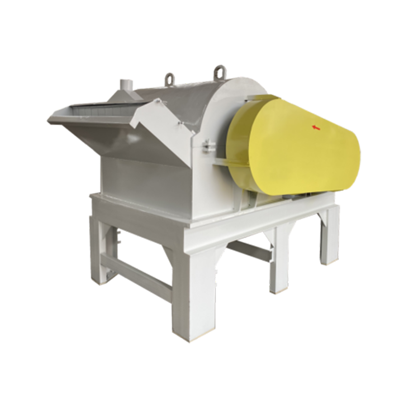 Hammer-impact swing-knife crushing and pulverizing production line